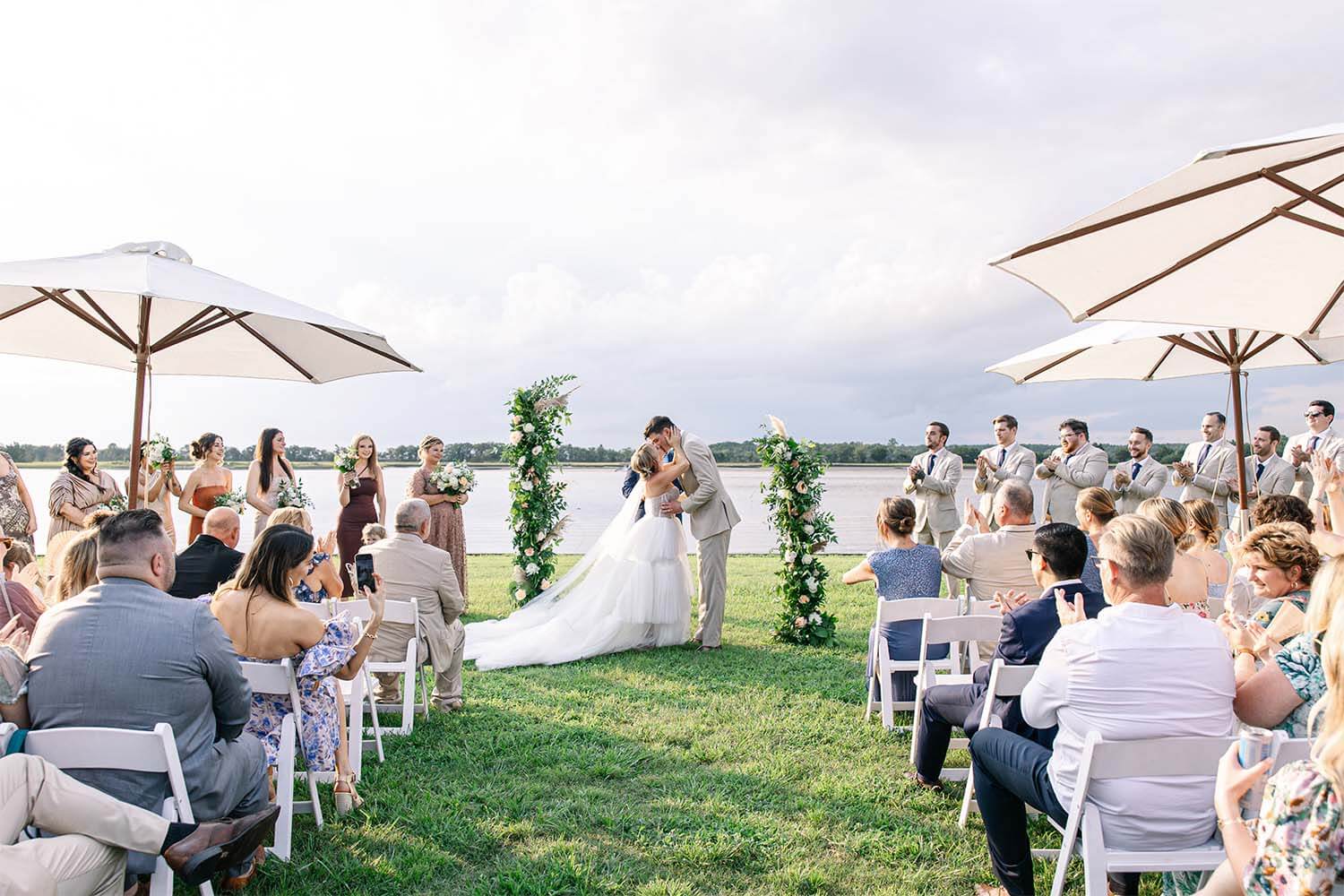 Waterfront wedding at The Island House